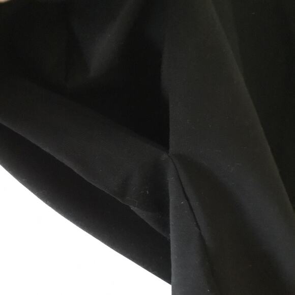 Sans & Sans Black Cap-Sleeved Dress With Tie - Picture 11 of 15